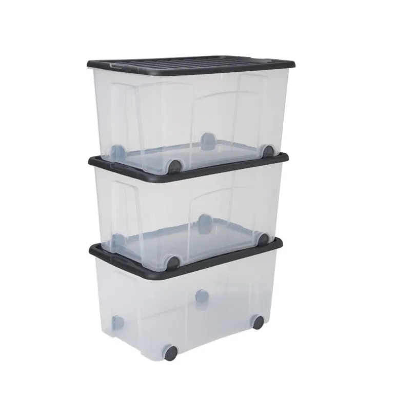 Lot de 3 boites de rangement