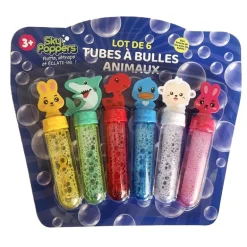 Lot de 6 bulles animaux