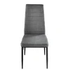 Lot de 4 chaises grises