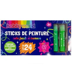Lot de de 24 sticks de peinture