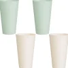 Lot de 4 gobelet plastiques