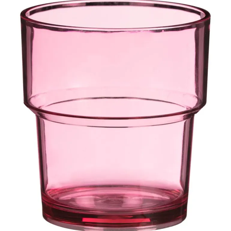 Lot de 4 gobelets transparents c