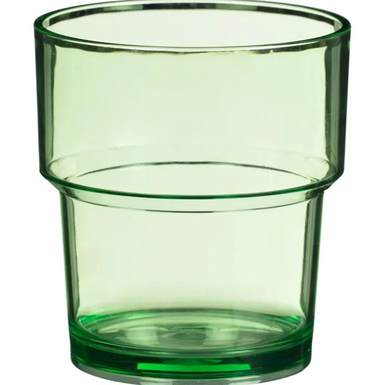 Lot de 4 gobelets transparents c