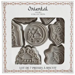 Lot de 7 presses a biscuit