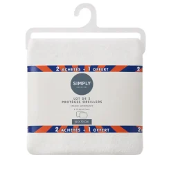 Lot de 2 proteges oreiller 50x70