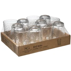 Lot de 12 verres bas ald'eau