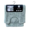 Lot x2 tapis de bain sauge