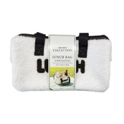 Lunch bag bouclettes 24x16x17cm