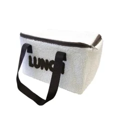 Lunch bag bouclettes 24x16x17cm
