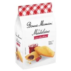 Madeleine coeur framboise