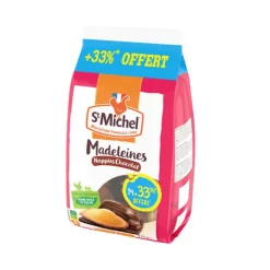 Madeleines nappees chocolat
