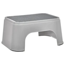 Marchepied plastique 16cm gris