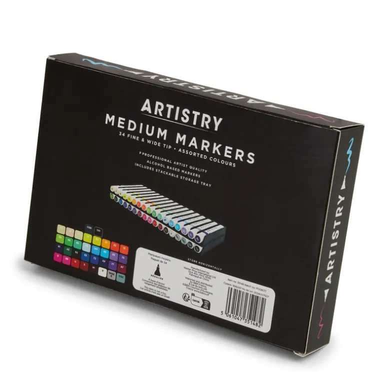 Marqueurs moyens x34