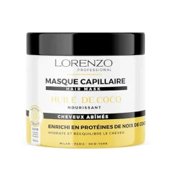 Masque huile coco