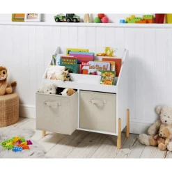 Meuble bibliotheque 2 rangements
