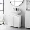Meuble sous lavabo wavy