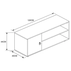 Meuble tele cube