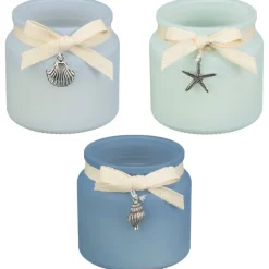 Mini bougie verre avec charm