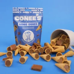 Mini cones chocolat au lait 80g