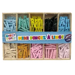 Mini epingles en bois x200