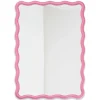 Miroir bords ondules