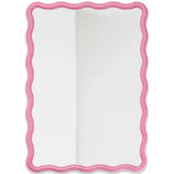 Miroir bords ondules