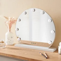 Miroir coiffeuse led