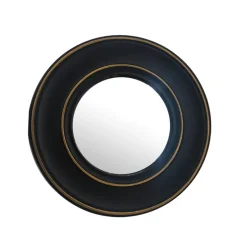 Miroir convex bord noir