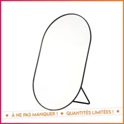 Miroir de salle de bain oval