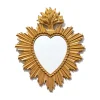 Miroir ex voto coeur m