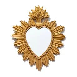 Miroir ex voto coeur m