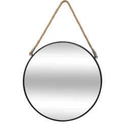 Miroir metal corde d38cm