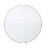 Miroir metal rond 50cm