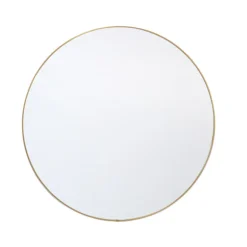 Miroir metal rond 50cm