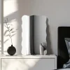 Miroir ondule chrome