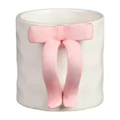 Mug blanc effet bulle avec anse