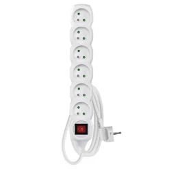 Multiprise 6 prises 90cm