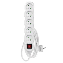 Multiprise 5 prises 90cm