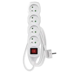 Multiprise 4 prises 90cm