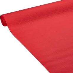 Nappe gaufree 1.18x20m rouge
