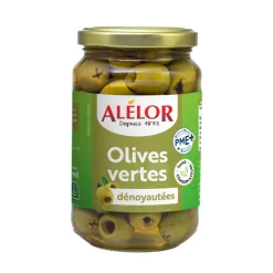Olives vertes denoyautees 160g