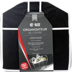 Organisateur de coffre 3 parties