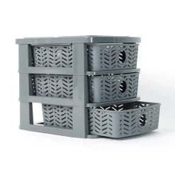 Organiseur 3 tiroirs chevron
