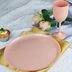 Pack de 4 assiettes plastiques d