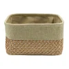Panier de rangement tresse l