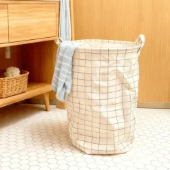 Paniere a linge plastique ronde