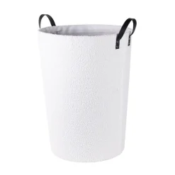 Paniere a linge ronde blanche