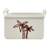 Paniere de rangement blanche