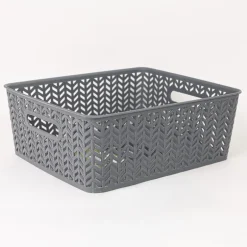 Paniere de rangement chevron