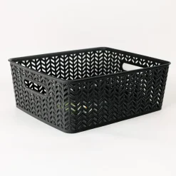 Paniere de rangement chevron